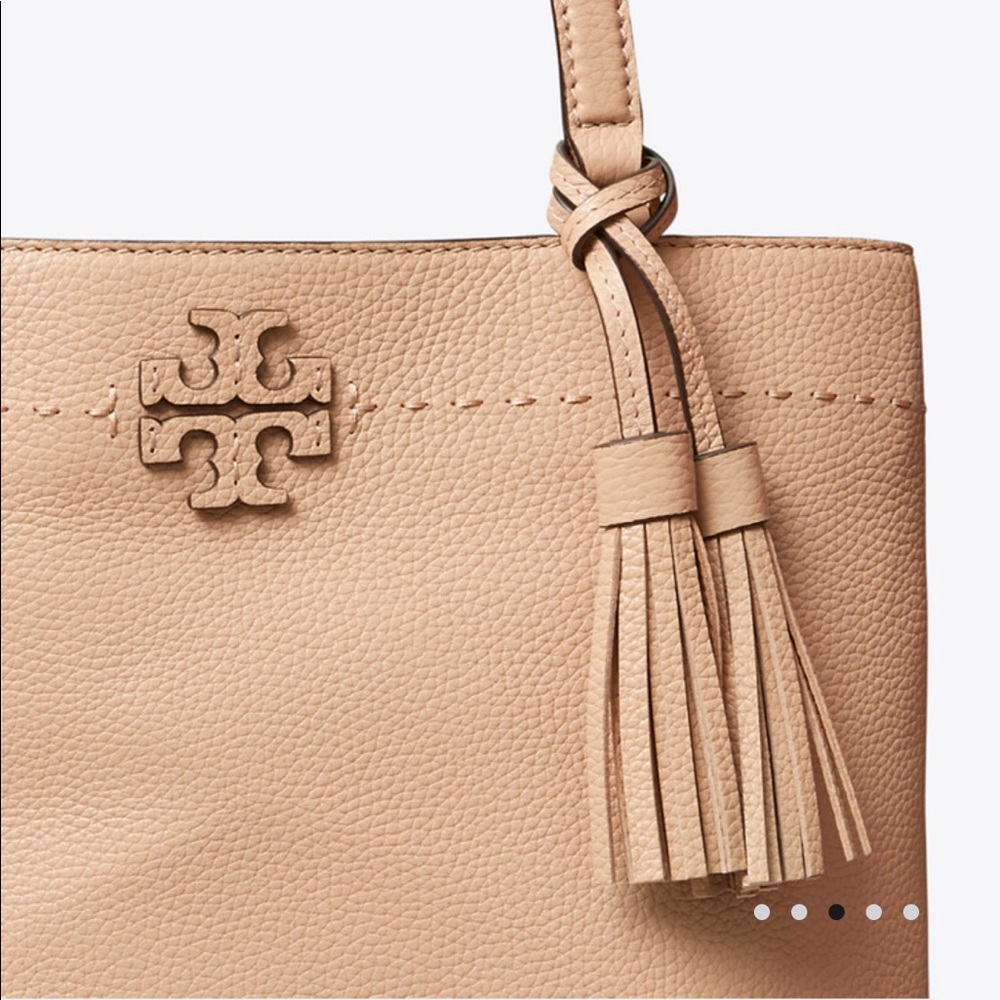 Tory Burch MCGRAW TRIPLE-COMPARTMENT TOTE - Picture 3 of 5
